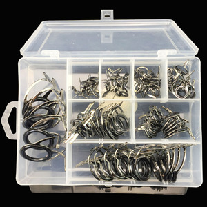 Yinyoyo — <span class=keywords><strong>canne</strong></span> à pêche en mer, <span class=keywords><strong>anneaux</strong></span>, Guides, taille mixte, 75, pièces/boîte - Product Image 2