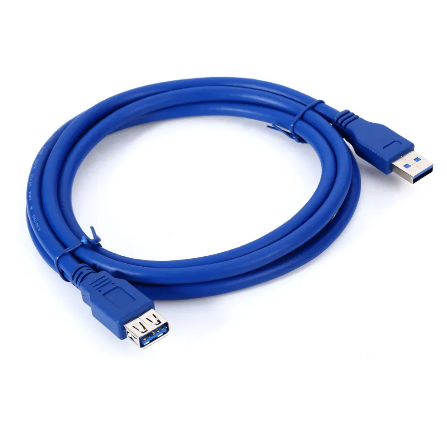 High Quality USB 3.0 Type A Male to A Female Extension Charging Cable for keyboards mouse modems printers