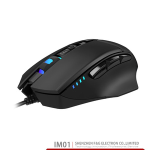 <span class=keywords><strong>Usb</strong></span> quang học Chuột chơi game với RGB lập trình DPI lên đến 12000 có thể điều chỉnh trọng lượng tay phải định hướng OEM có dây chuột máy tính - Product Image 2
