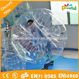 2015 loco y durable de gigante inflable pelota de fútbol, la bola de parachoques, humanos de la burbuja de bola para la venta - Product Image 4
