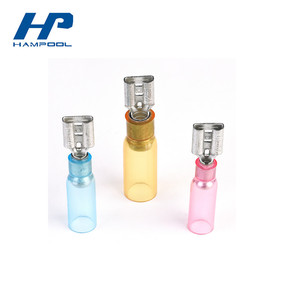 100 par emballage thermorétractable adhésifs terminaux femmes garnis de déconnexion - Product Image 3