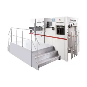 1050E Automatic Paper sheet feeding die cutting and creasing machine for cardboard