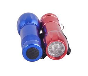 Tiny <span class=keywords><strong>9</strong></span> <span class=keywords><strong>LED</strong></span> Xách Tay giá rẻ Hợp Kim Nhôm Torch Ánh Sáng <span class=keywords><strong>Led</strong></span> Đèn Pin - Product Image 3