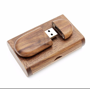 Tiempo semicírculo forma 4Gb 16Gb 32Gb 64Gb 128Gb de madera Usb Flash Drive con caja - Product Image 6