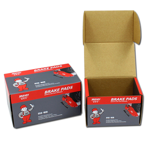 Wellpappe klappbare Auto-Ersatzteile Bremsbeläge <span class=keywords><strong>Pads</strong></span> Packing Box - Product Image 2