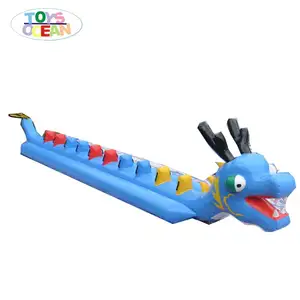 Atacado barco de banana verde-Barco inflável do dragão da mosca para jogos aqua