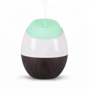 USB Crystal Night Lamp 120ml LED Night Light Desktop Ultrasonic Aroma Diffuser Mist Maker Air Humidifier For Home