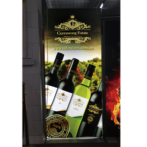 Chất lượng cao ngoài trời quảng cáo ánh sáng Hộp UV in khung nhôm với màu sắc phù hợp - Product Image 4