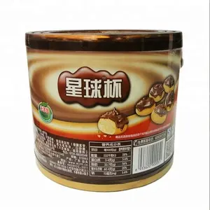 Gourmet Food Crisp Chocolate Cup、Crispy Biscuits Star Cup Chocolate