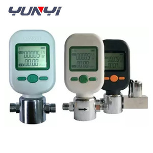 MF5706-N-25-B-A N2 Pengukur Aliran Gas Nitrogen Pipa 6mm Kapasitas 25SLPM OEM Dapat Disesuaikan - Product Image 2