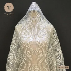 TAIYI Eco-Friendly Properties Of Embroidery Lace Fabric