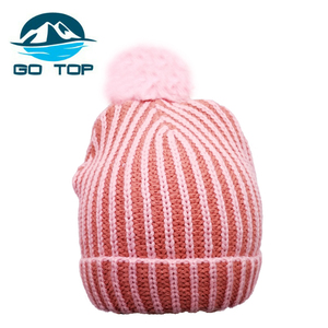 Trucker girl bonnet weave pattern weave hat least wholesale wool Beanie - Product Image 1