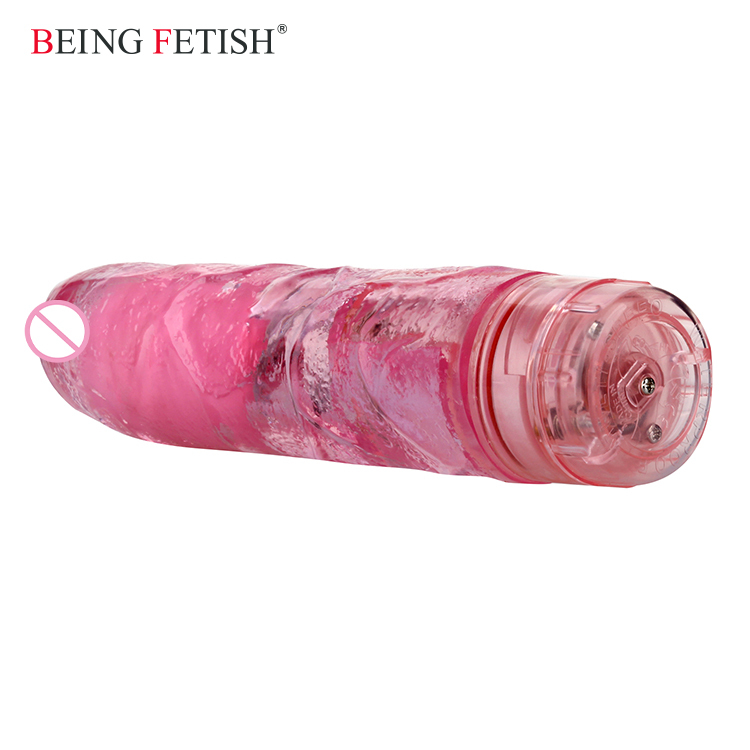 Large Circonférence Étanche Vibrant Fort Prépuce Gode Vibrateur Drôle Jouets pour Adultes