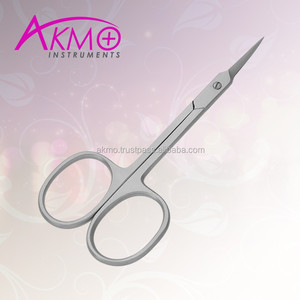 3.5" Fine Blade Scissors in Matt Finished/ Cuticle Nail Scissors/ Scissors from AKMO Pakistan