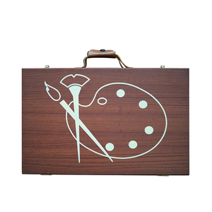 Ensemble d'<span class=keywords><strong>art</strong></span> de <span class=keywords><strong>studio</strong></span> portable en bois de 80 pièces - Product Image 6