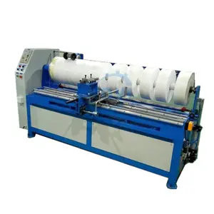 Máquina de rebobinado de rollos, cortadora de papel térmico