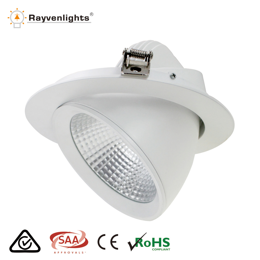 Down light led 28w cob adjustable gimbal led downlight 28w gimbal light