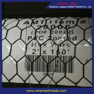 BWG 23X1/2 "Red De Alambre de Pollo Conejo de Cercas de Malla de triple torsión - Product Image 3