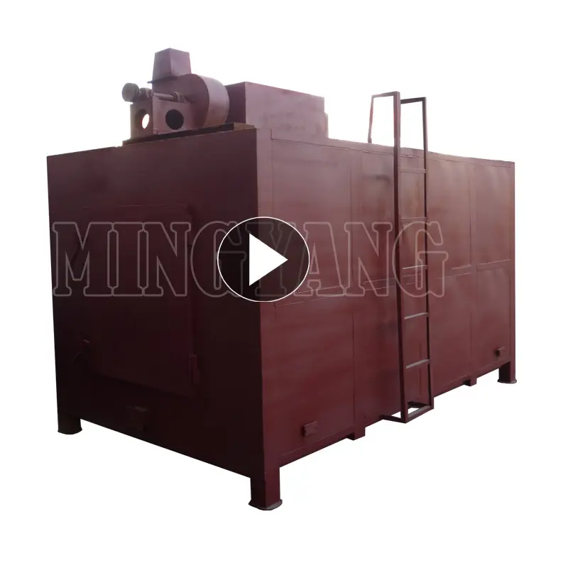 Energy Saving Equipment Coconut Shell Carbonization Oven For Making Charcoal