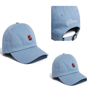 หมวกเบสบอลผ้าทอลายทแยง,หมวกเบสบอลปักลายดอกไม้สำหรับคุณพ่อ - Product Image 6
