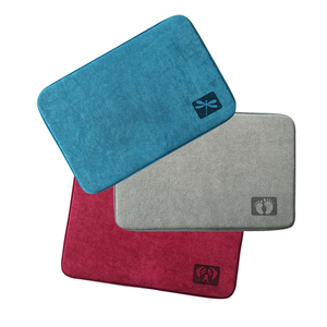 (Chakme) thêm nhãn nước thấm mecrofiber phòng tắm thảm với bộ nhớ bọt cá nhân đánh dấu - Product Image 6