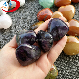 2023 Crystals Healing Stones Rocks Red Aventurine Heart Shaped Wholesale Dealer Crystal Crafts