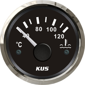 <span class=keywords><strong>Kus</strong></span> 52 ملليمتر (2 ") حرارة water temp <span class=keywords><strong>gauge</strong></span> متر المؤشر 40-120 9-32 فولت لسيارة قارب - Product Image 1