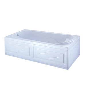 <span class=keywords><strong>Baignoire</strong></span> à double rebord en acrylique pour salle de bain d'hôtel (417) - Product Image 6