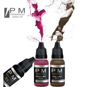 PM 74 colores colorido permanente <span class=keywords><strong>micropigmentación</strong></span> cosmético tatuaje pigmento Pmu tinta - Product Image 5