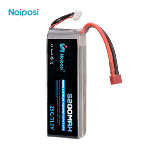 Télécommande jouet batterie rechargeable lithium polymère batteries 5200mah 25c rc lipo 11.1v batterie pour voiture hélicoptère - Product Image 1