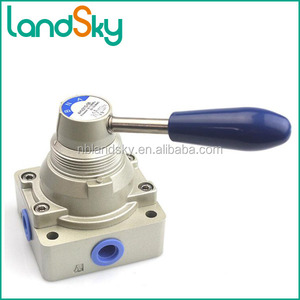 LandSky 3 way aire válvula de palanca Manual <span class=keywords><strong>4HV210</strong></span> <span class=keywords><strong>08</strong></span> L manual de control de acción directa - Product Image 4