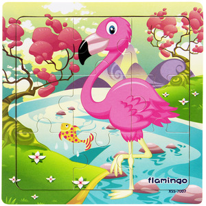 YF-X3021-2 i bambini giocano gioco di <span class=keywords><strong>puzzle</strong></span> educativi giocattoli di legno 9 pz uccelli jigsaw <span class=keywords><strong>puzzle</strong></span> di legno per bambini - Product Image 4