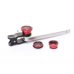 Bán buôn DHC phổ 3 trong <span class=keywords><strong>1</strong></span> điện thoại lens <span class=keywords><strong>kit</strong></span> với nhôm + Glass xây dựng và 180 Fish Eye cho - Product Image 2