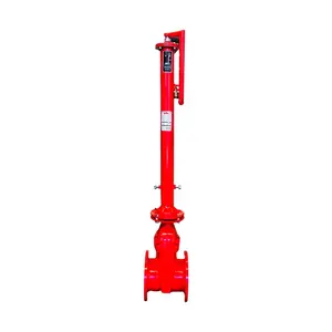 Expansion spindle stem fire protection gate valve