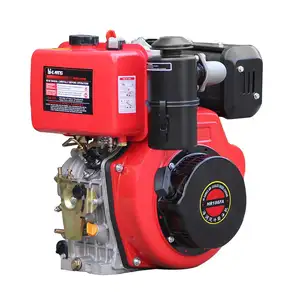 10hp 186FA 6.5KW 3600rpm peso leve pequeno motor diesel de cana e da bomba de água