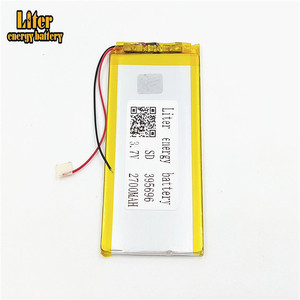 high quality 395696 <strong>3</strong>,7 v 2700 mah lipo battery for electronic tools - Product Image 1