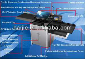 โต๊ะ/โต๊ะ/โต๊ะคอมพิวเตอร์/แท่นมัลติมีเดีย/Rostrum/Lectern/Kiosk/E-Podium/แท่นสมาร์ท