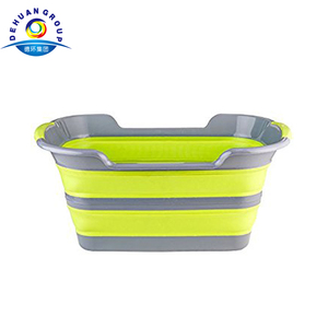 Novedades 2023 cesto portabiancheria <span class=keywords><strong>pieghevole</strong></span> scatola portaoggetti <span class=keywords><strong>pieghevole</strong></span> vestiti in Silicone di plastica cesto portabiancheria <span class=keywords><strong>pieghevole</strong></span> sporco - Product Image 4