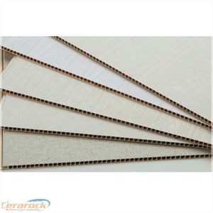 Panneau mural en PVC perforé carré ignifuge moderne et économique CERAROCK - 40 cm - Product Image 2