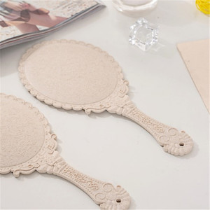 Single Side Oval Plastic <strong>Hand</strong> <strong>Held</strong> Cosmetic <strong>Mirror</strong> <strong>Hand</strong> Makeup <strong>Mirrors</strong> - Product Image 4