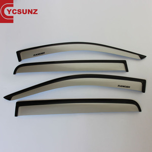 YCSUNZ דחיסת דפוס דלת Visor חלון מטה הטיה לפורד ריינג 'ר T7 מגן שמש 2015 2016