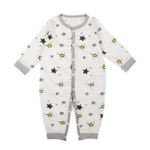 100% coton mignon étoile ropa de <span class=keywords><strong>bebe</strong></span> barboteuse vêtements de bébé pour les tout-petits combinaison - Product Image 2