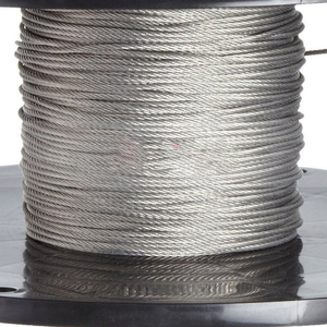 Fabrication de câbles en acier inoxydable galvanisé AISI 304 316, 18x7 + FC de 1 à 25mm de diamètre - Product Image 3