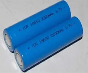 Lithium-ion 18650 batterie 3.7 V 2200 mAh li-ion 18650 batteries rechargeables