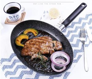 Vente chaude En Aluminium <span class=keywords><strong>Pas</strong></span> <span class=keywords><strong>Cher</strong></span> Poêle À Frire En Marbre Antiadhésif Poêle Poisson Granit Revêtement Émissions De Télévision En Aluminium Ustensiles De Cuisine Poêle À Frire Ronde EN GROS - Product Image 1