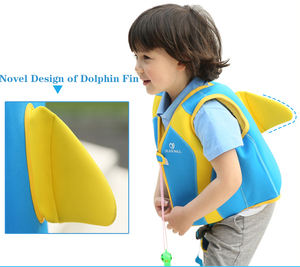 2019 نيوبرين عالي الجودة السباحة سترة نجاة الرياضات المائية تعلم السباحة المعونة للأطفال - Product Image 5