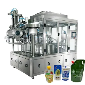 China Factory Cheap Stand Up Pouch Water Detergent Filling And Capping Machine Filling Machine Liquid