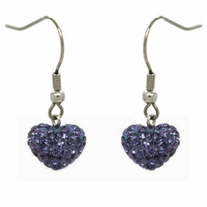 el último 2015 ventas al por mayor <span class=keywords><strong>de</strong></span> moda corazón shamballa tacos oído - Product Image 2