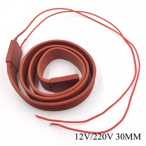 180W 12V Điện Sưởi Ấ<span class=keywords><strong>m</strong></span> Yếu Tố Linh Hoạt Silicone Cao Su Strip Nóng Cho Ống - Product Image 5