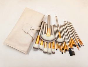 Belleza cosméticos herramientas Kit 24pcs Beige pinceles <span class=keywords><strong>de</strong></span> maquillaje conjunto - Product Image 2